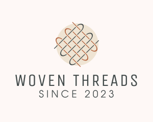 Woven Textile Thread Apparel logo