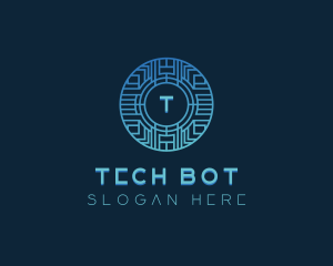 AI Technology Programming logo design