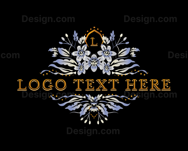 Floral Ornamental Boutique Logo