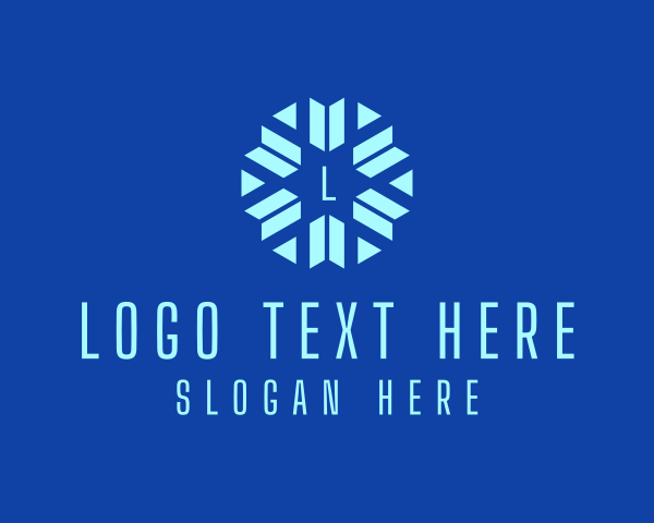 Snowy logo example 2