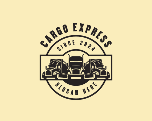 Freight Transportation Vehicle logo design