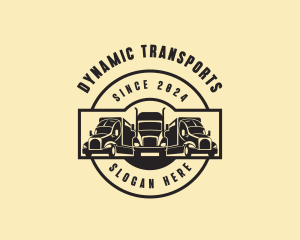 Freight Transportation Vehicle logo design