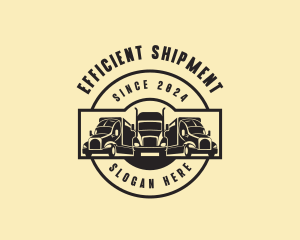 Freight Transportation Vehicle logo design