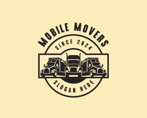 Freight Transportation Vehicle logo design