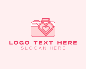 Pink Heart Camera logo