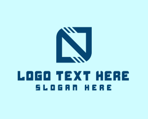 Geometric Company Letter N logo