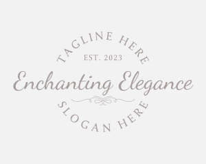 Elegant Beauty Company logo design