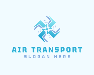 Air Conditioning Fan logo design