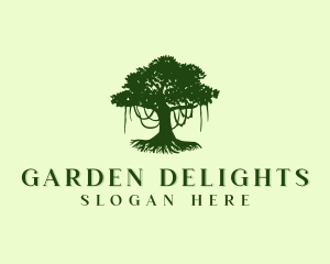 Tree Plant Agriculture logo design