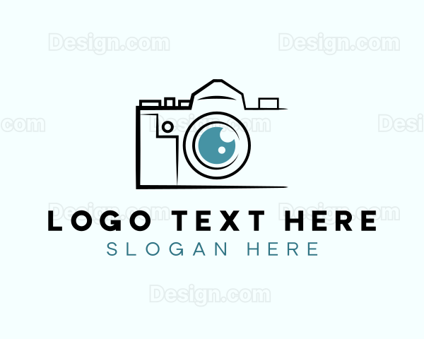 Camera Photography Lens Logo