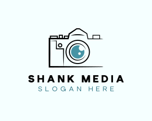 Camera Photography Lens logo design