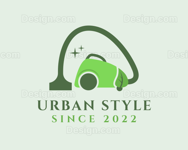 Green Eco Clean Vacuum Logo