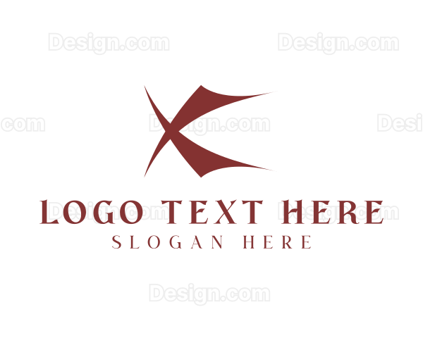 Digital Marketing Letter X Logo