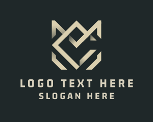 Geometric Royalty Crown logo