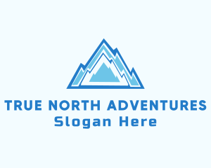 Snow Ice Mountain  logo design