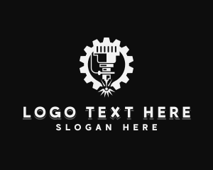 Mechanical Laser Cog logo