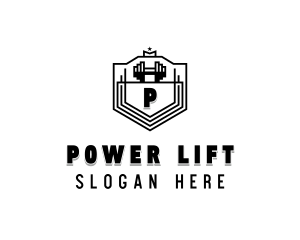Dumbbell Gym Weightlifter logo