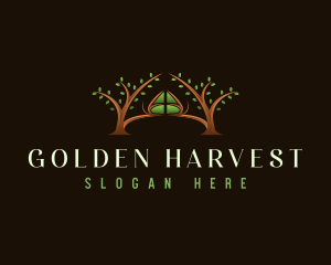 Nature Tree House logo design