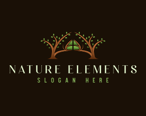 Nature Tree House logo design