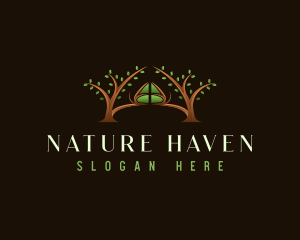 Nature Tree House logo design