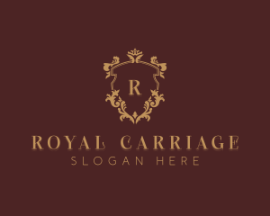 Royal Shield Wedding logo design