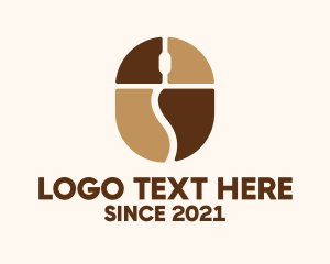 Coffee Bean Mouse  logo