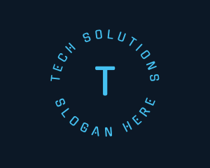 Digital Tech Software logo design