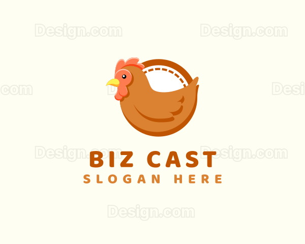 Chicken Hen Poultry Logo