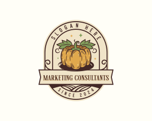 Pumpkin Farmers Market logo design