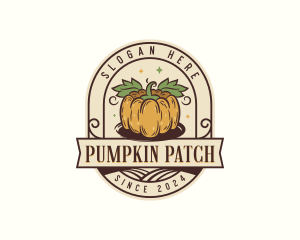 Pumpkin Farmers Market logo design