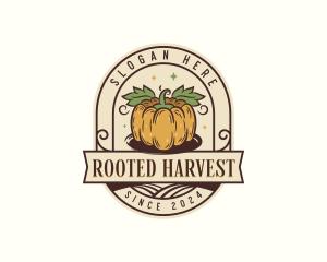 Pumpkin Farmers Market logo design