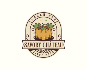 Pumpkin Farmers Market logo design