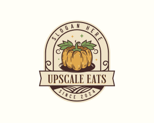 Pumpkin Farmers Market logo design