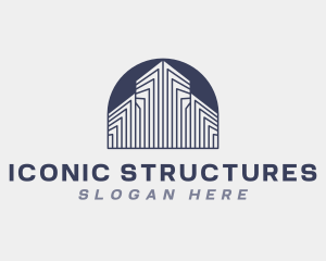 Architectural Building Structure logo design