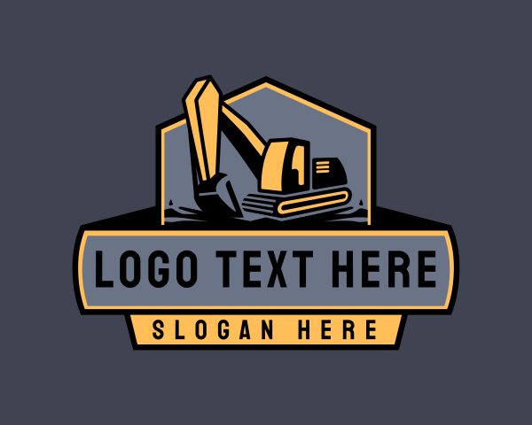 Excavator logo example 2