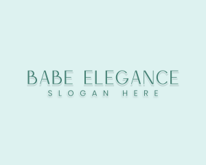 Elegant Natural Spa logo design