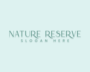 Elegant Natural Spa logo design