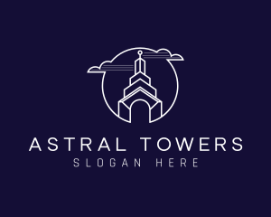 Tower Skyscraper Building logo