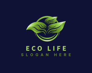 Leaf Eco Environment logo design