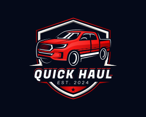 Hauling Pickup Truck logo