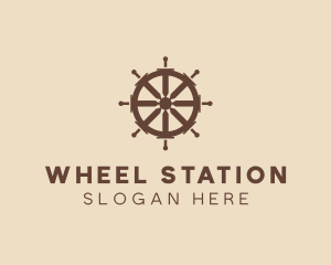 Ship Wheel Sword  logo