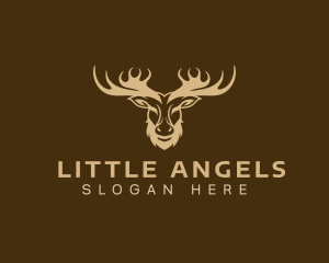 Moose Antler Wildlife Logo