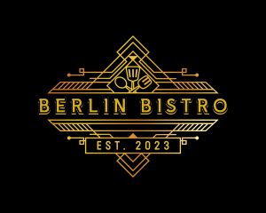 Bistro Kitchen Restaurant logo design