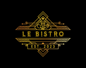 Bistro Kitchen Restaurant logo design