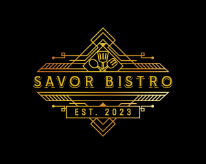 Bistro Kitchen Restaurant logo design