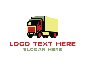 Truck Logistics Delivery logo