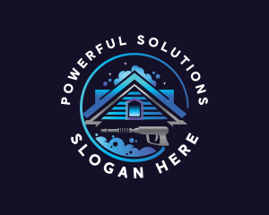 Pressure Wash Housekeeping logo design