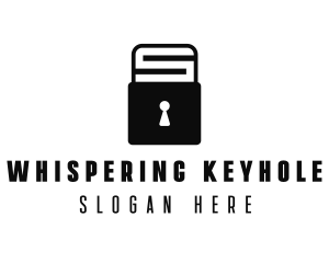 Keyhole Padlock S logo