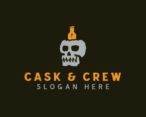 Bottle Skull Pub logo