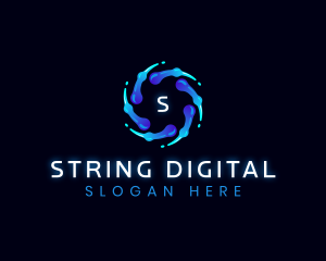 Digital Cyber Technology logo design